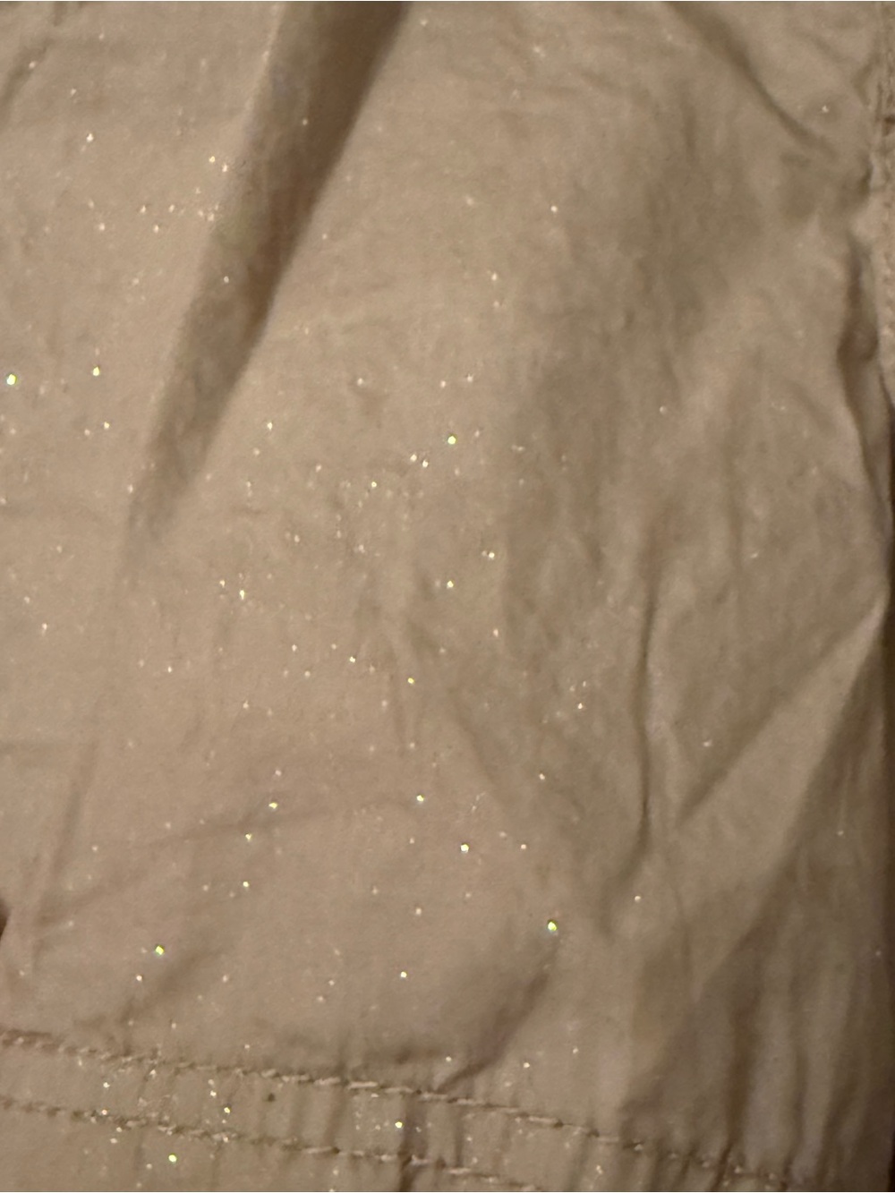 Two pairs of neutral coloured girls size 5 shorts. - Picture 3 of 9
